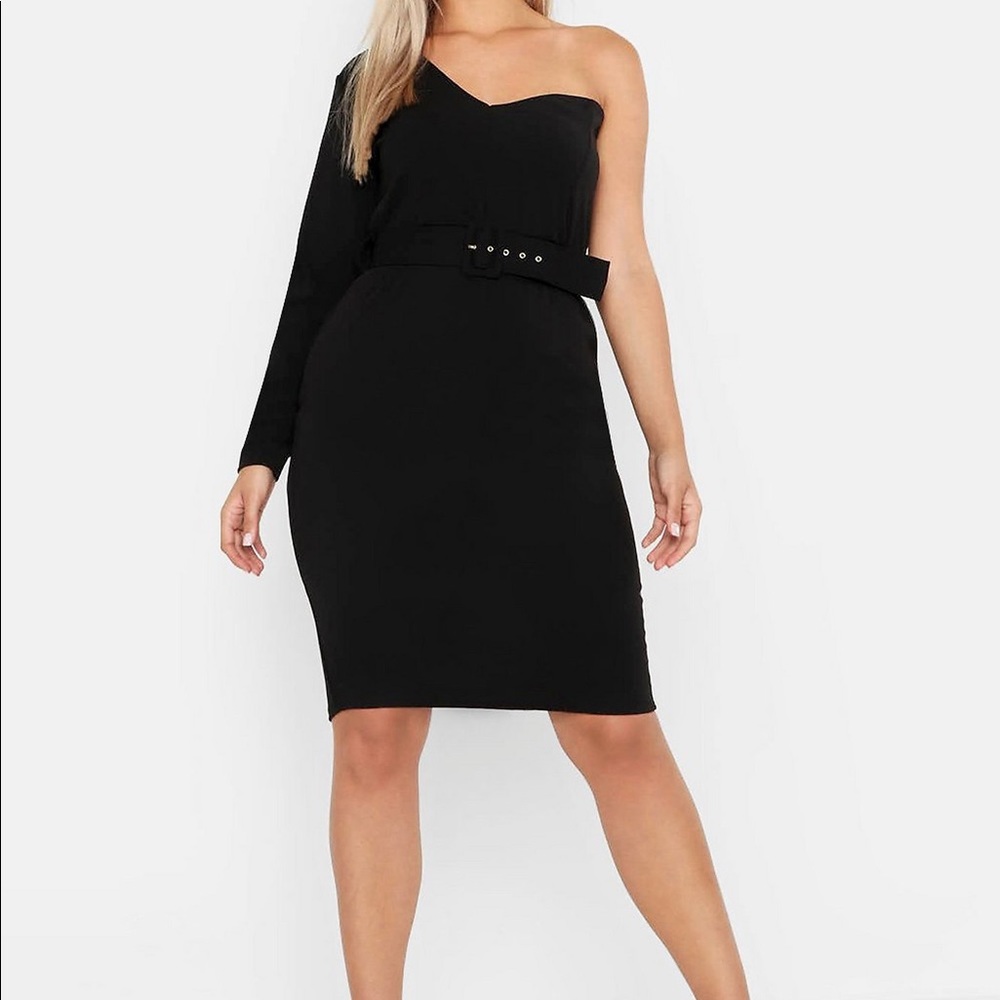 NWT One Shoulder Dress